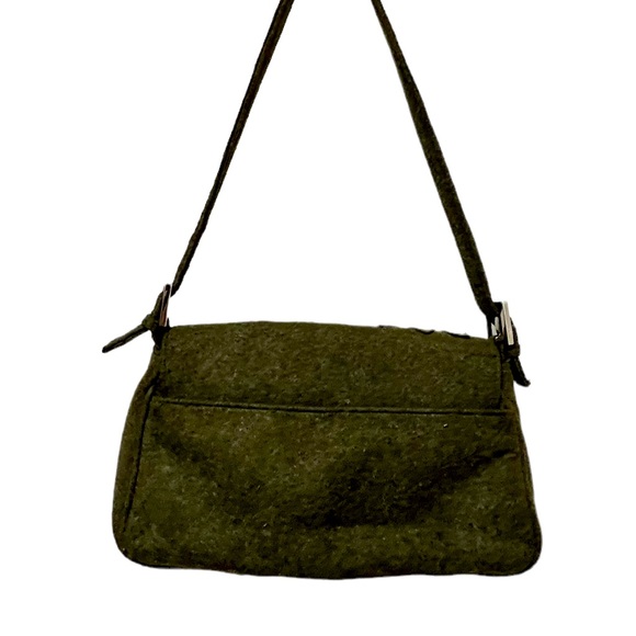 Villager Liz Claiborne Embroidered Small Felt Shoulder Bag - Picture 5 of 16